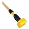Rubbermaid Commercial 60" Mop and Broom Handles, 1.13" Dia, Natural/Yellow, Wood FGH216000000 - alternate 6